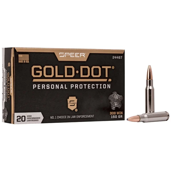 SPEER GOLD DOT 308WIN 150GR HP 20RD