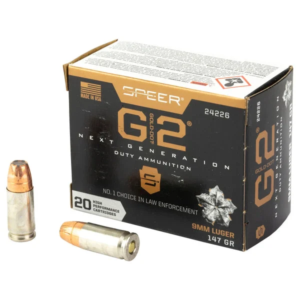SPEER GOLD DOT G2 9MM 147GR 20RD
