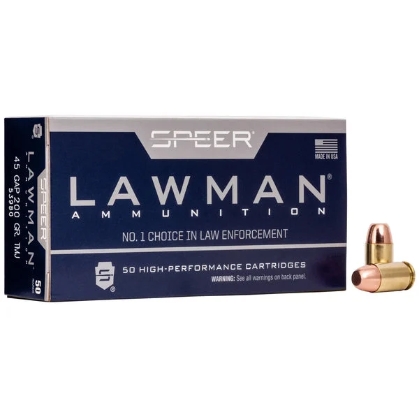 SPEER LM 45GAP 200GR TMJ 50RD