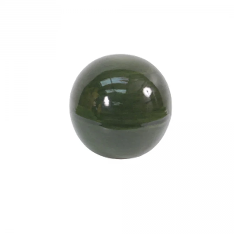 SPHERE GLAZED 30cm Green