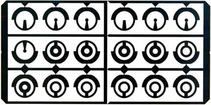 Spirit Level Globe Front Sight Inserts, set of 18 inserts