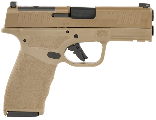 Springfield Hellcat Pro 9mm, 3.7" Barrel, FDE, OSP, 15rd