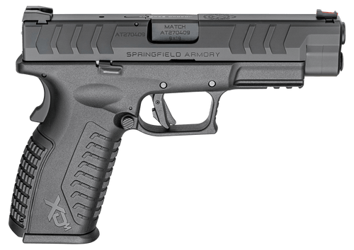 Springfield XD-M 9mm, 4.5" Barrel, Black, CA Compliant, Fixed Sights, 10rd
