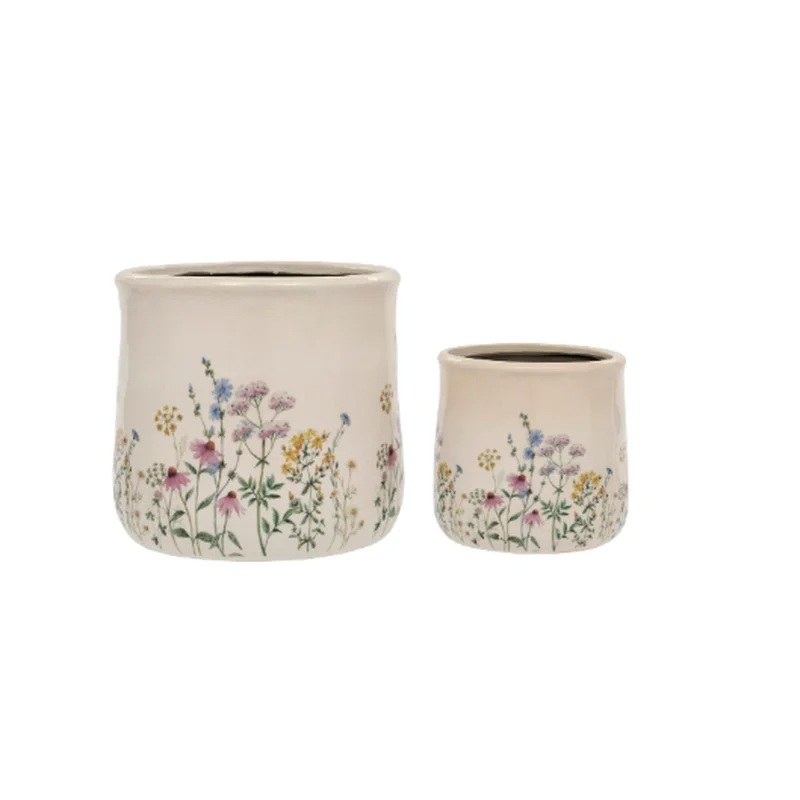 Springtime Pot L 17cm x H16cm
