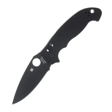 Spyderco Manix 2 XL Folding Knife All Black SPC95GPBBK2