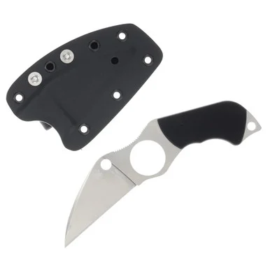 Spyderco Swick 6 Small 2.73 Inch Plain Satin Wharncliffe SPFB14P6
