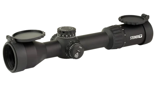 Steiner H6Xi 3-24X Magnification, 42mm Objective, MHR-MOA Reticle, 30mm Main Tube, Matte Finish, Black