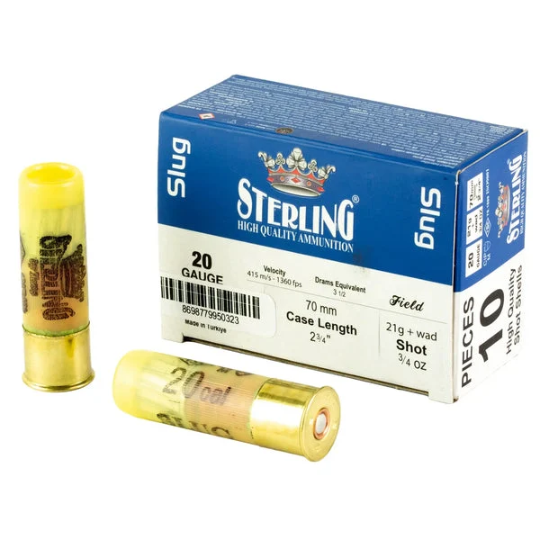 STERLING BIG GAME 20GA 2.75" 7/8OZ SLUG 10RD
