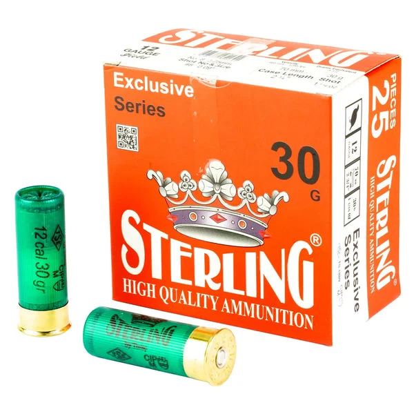 STERLING EXCLSV 12GA 2.75" 1 1/6OZ #8 25RD