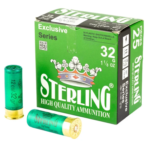 STERLING EXCLSV 12GA 2.75" 1 1/8OZ #4 25RD
