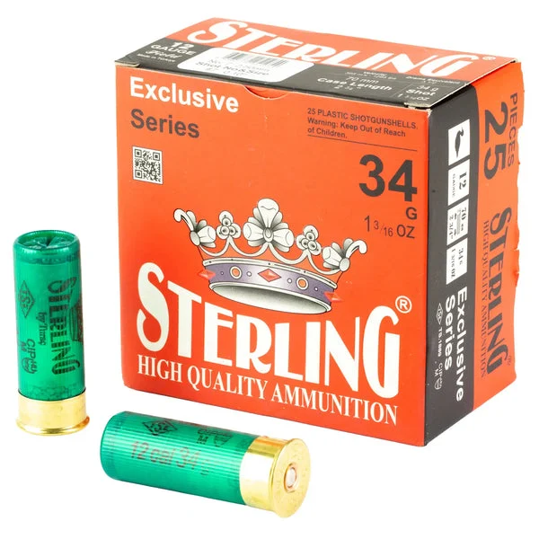 STERLING EXCLSV 12GA 2.75" 1 3/16OZ #7 25RD