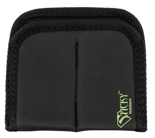 Sticky Holsters Dual Mag Sleeve, Mag Pouch/Light Holder, Ambidextrous, Inside the Waistband or Pocket, Black