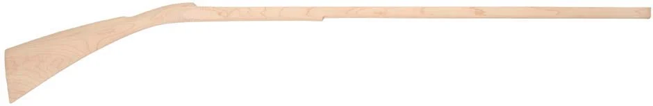 Stock, Early Tennessee, pre shaped, non-inlet, 15/16" octagon, 42" barrel, fancy maple