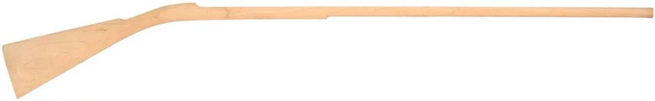 Stock, John Armstrong, non-inlet,13/16" octagon, 42" barrel, fancy maple