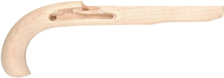 stock, Kentucky pistol,pre-inlet, 13/16" octagon barrel,L&R John Bailes lock, plain walnut