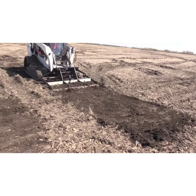 Stout Land Plane | Width 72, 78 & 84 inches | Front & Rear Cutting Edges | For Skid Steers
