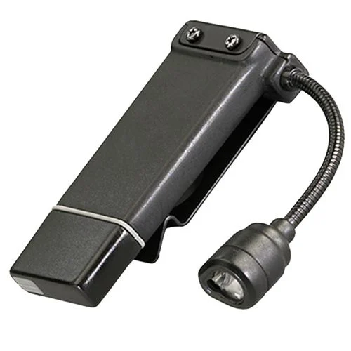 Streamlight 61126 ClipMate USB 70/10 Lumens 0.5/0.2 Lumens White C4 LED/Red LED Polymer Black Rechargeable Lithium