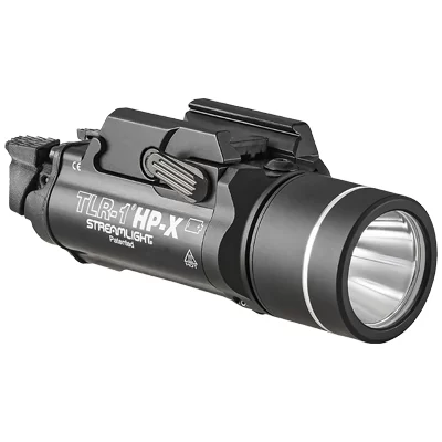 Streamlight TLR-1 HP-X, Includes Rail Locating Keys, (2) CR123A Lithium Batteries, Black