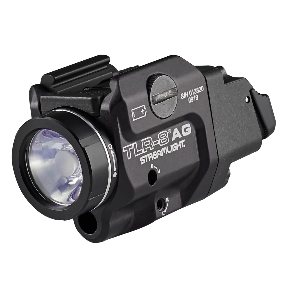 Streamlight TLR-8AGH Low Profile Rail Mounted High Switch Tactical Light with Green Laser