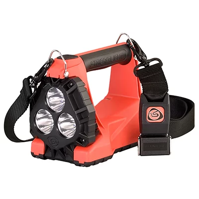 Streamlight Vulcan 180 Standard System, 230V AC/12V DC, ORANGE, Div 2