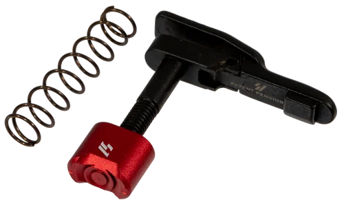 Strike Ambidextrous Magazine Release AR-15, M16 Mil-Spec Red Aluminum