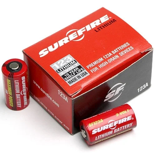SureFire 123A Lithium Batteries Box of 12