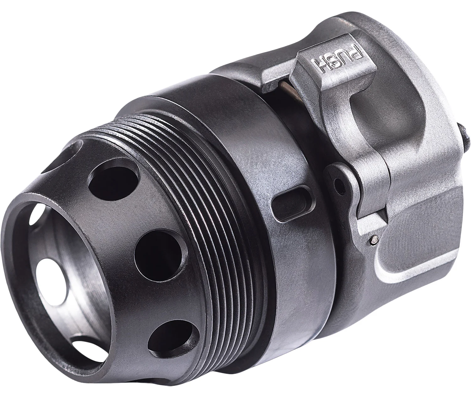 SureFire HUBFA762BK 7.62mm 1 3/8″x24 Heat Treated 17-4 Stainless Steel Nitride Black