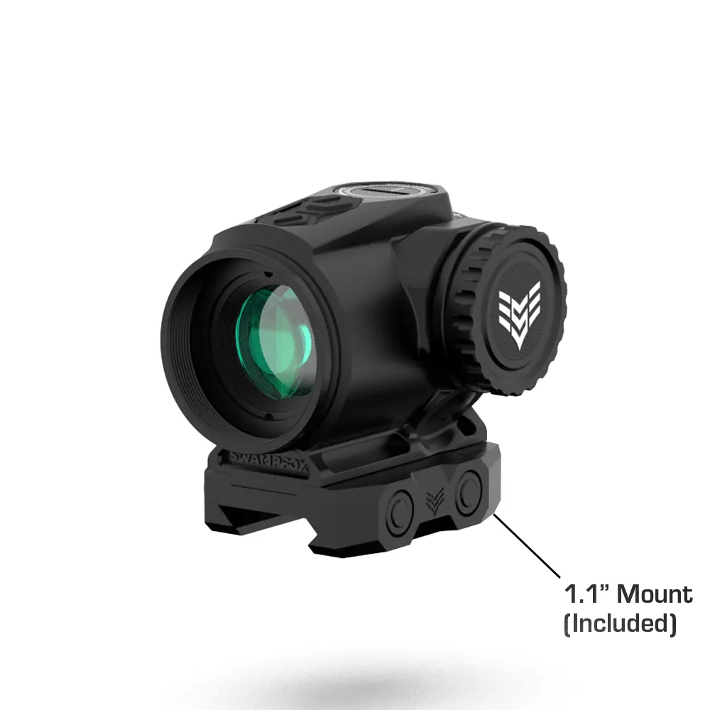 Swampfox Raider Micro Prism Sight 1×20 Green IR 6 MOA