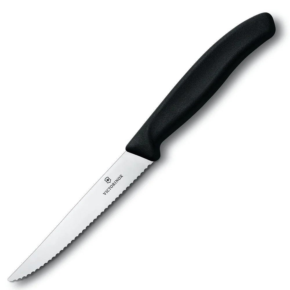 Swiss Classic 4.5″ Spear Tip Serrated Steak Knife by Victorinox