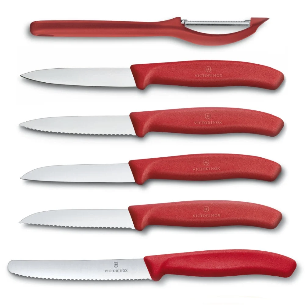Swiss Classic 6-Piece Paring Knife Set by Victorinox