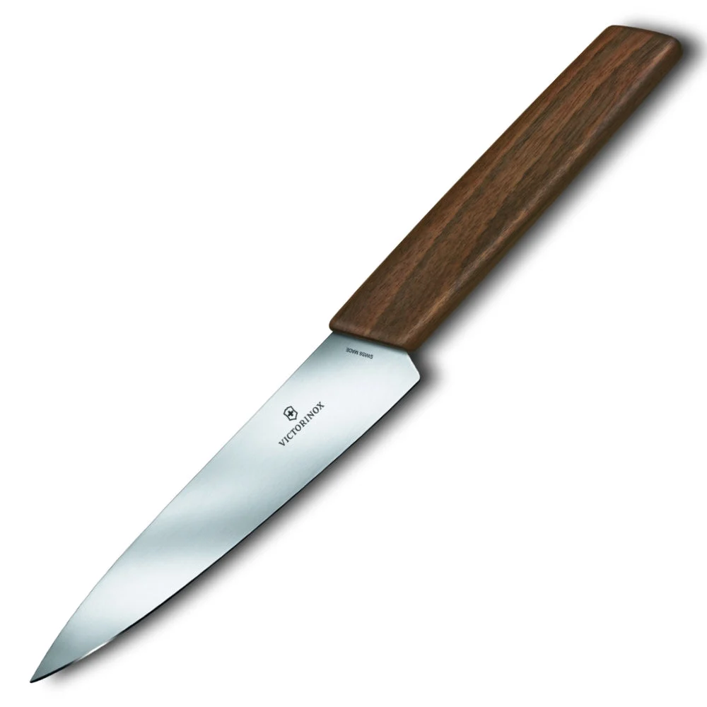 Swiss Modern Wood 6″ Chef’s Knife by Victorinox