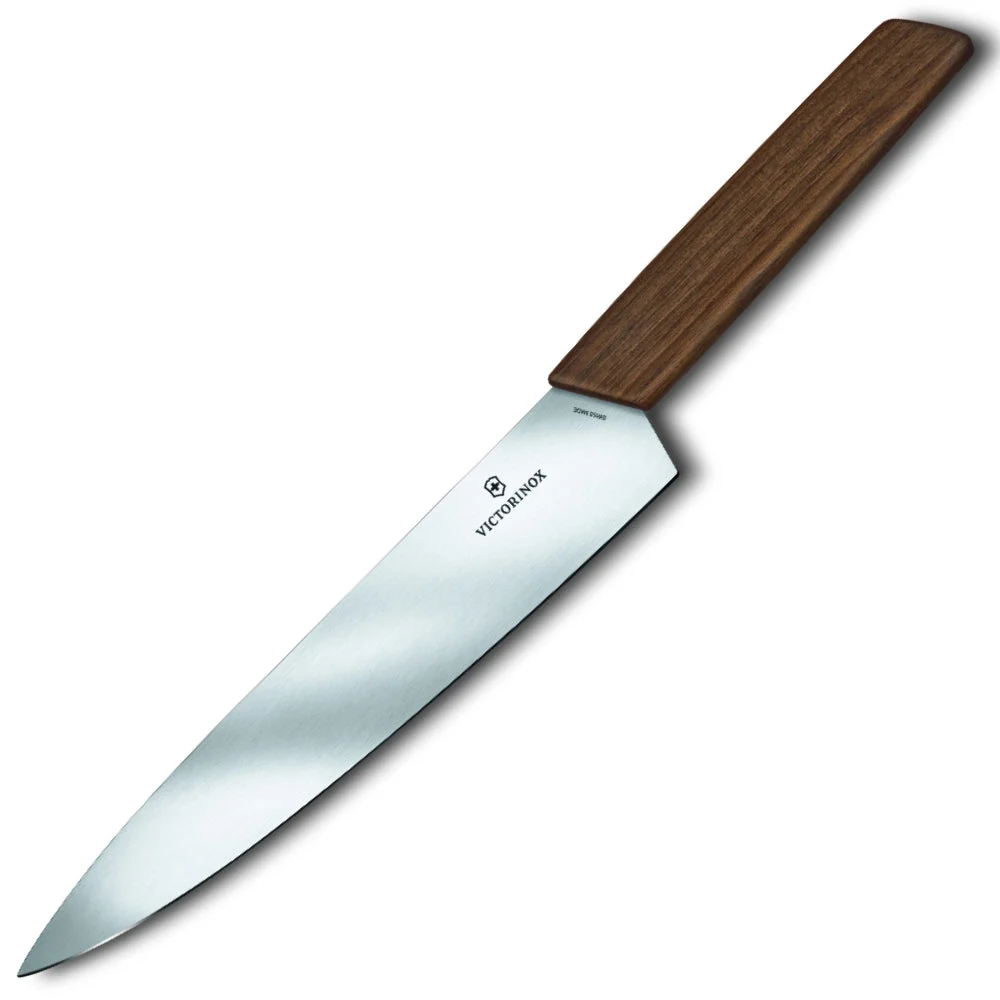 Swiss Modern Wood 8.5″ Carving Knife by Victorinox