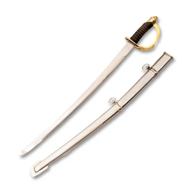 SZCO Supplies 27in Cavalry Saber Sword Replica with Scabbard 901002