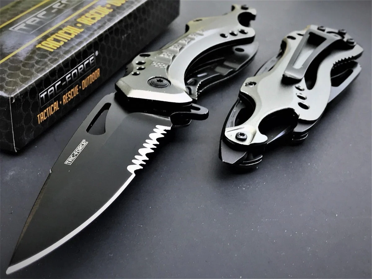 Tac Force Spring Assisted Tactical Folding Pocket Knives Wholesale Set
