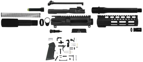 TacFire 45 ACP Pistol Build Kit LPK, 7.5" Barrel Black Nitride, Exclusive