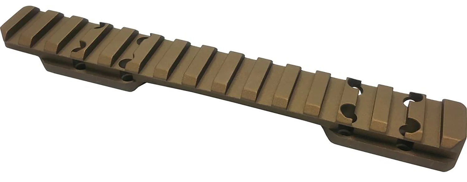 Talley PLMHC735 Picatinny RailBurnt Bronze Fits Browning X-Bolt Hells Canyon, Long Action 20 MOA