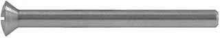 Tang Bolt Blank, 10-32 blank, 3/8" diameter oval head, 2" shank length