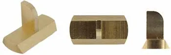 Target Front Sight Blank, brass base