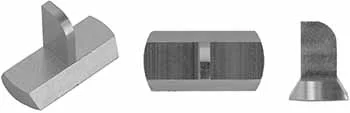 Target Front Sight Blank, steel base