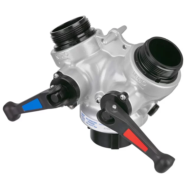 Task Force Tips Legacy 2.5″ Gated Wye, 4″ Swivel Rocker Lug to 2.5″ Dual Male Rigid NH
