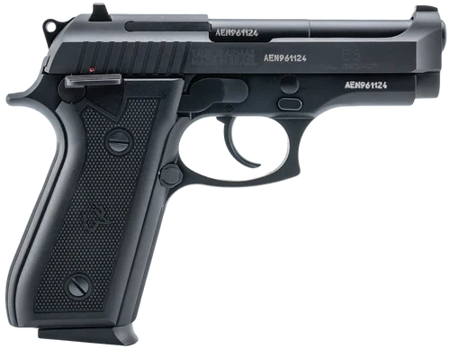 Taurus 58 380 ACP 15rd,4" Matte Black Stainless Steel Barrel, Matte Black Serrated Alloy Steel Slide, Matte Black Aluminum Frame Beavertail, Black Polymer Grip