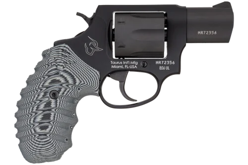 Taurus 856, Revolver, 38 Special, 2" Barrel, Alloy Frame, Black, Polymer Grips, 6Rd