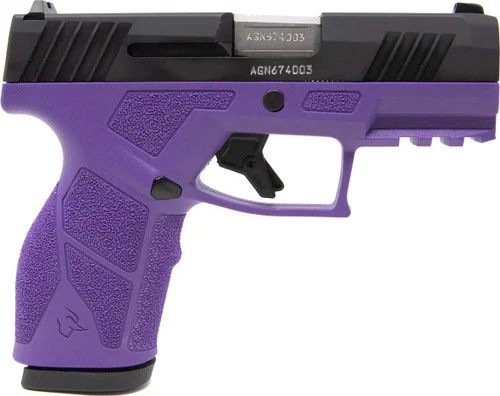 Taurus GX2 9mm, 3.38" Barrel, Dark Purple Frame, Black Slide, 13rd