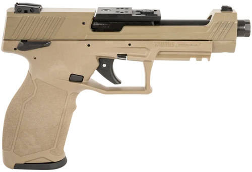 Taurus TX22 Competition 22 LR, 5.4" Threaded Barrell, Flat Dark Earth, Optic Ready, 16rd