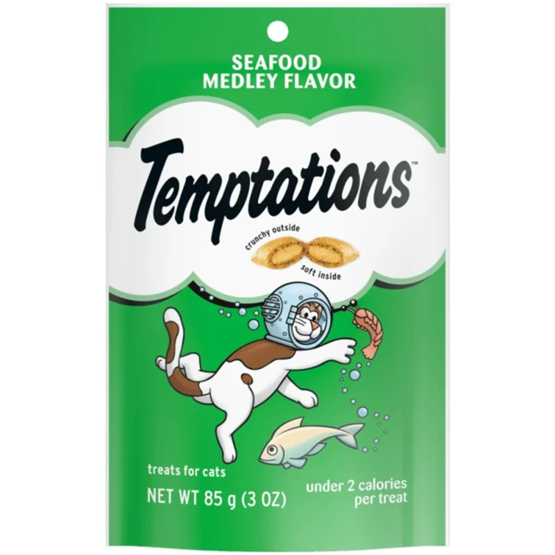 Temptations Seafood Medley Flavor Cat Treats