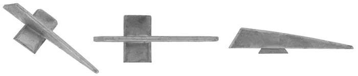 Tennessee Front Sight, wax cast steel