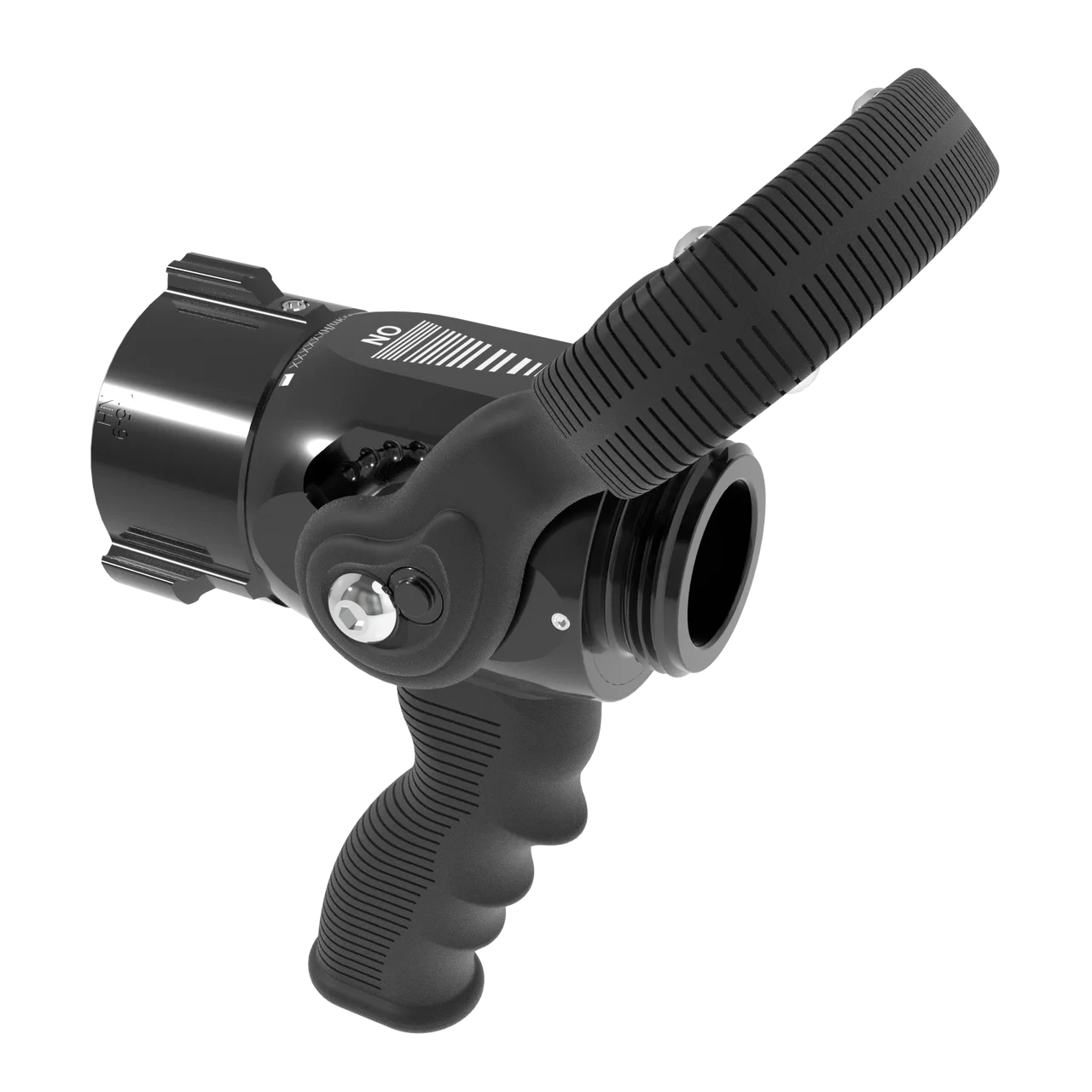 TFT Detent Valve W/Grip 1.5″NH-F Swivel INX1.5″NH-M Out 6 Detent Flow Positions, Use W/ Tip Only Nozzles