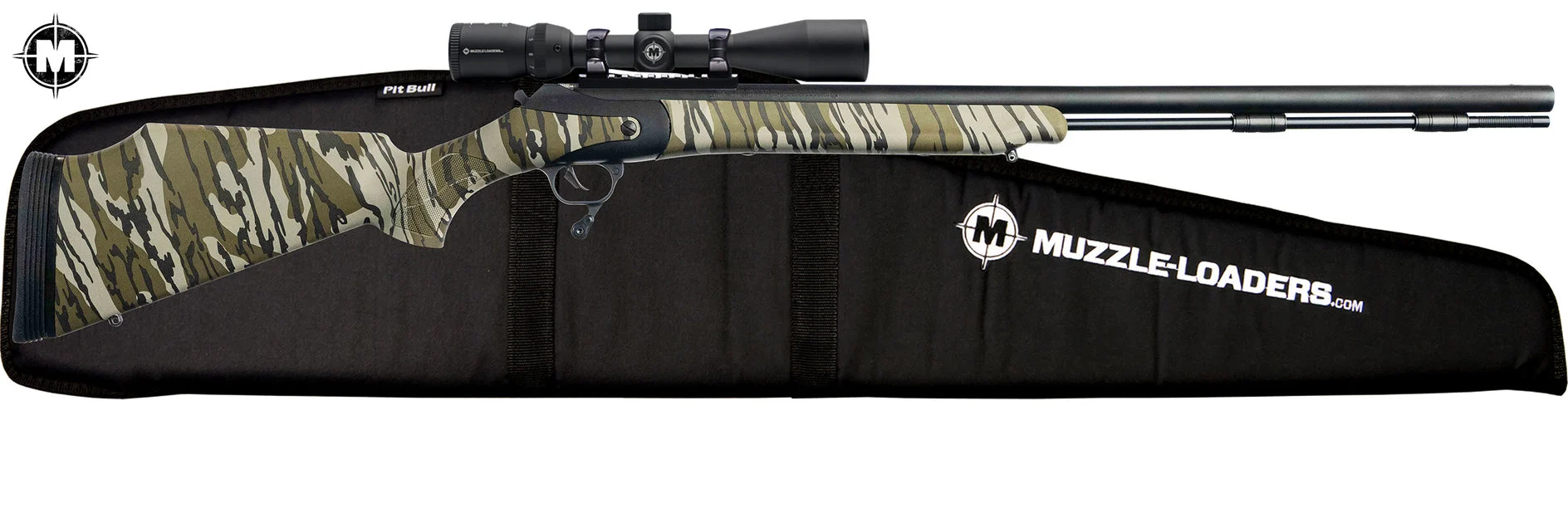 Thompson/Center Triumph Muzzleloader - Mossy Oak™ Bottomland Camo - 3-9x40mm Genesis Scope Package - .50 Caliber - 2275RMZ