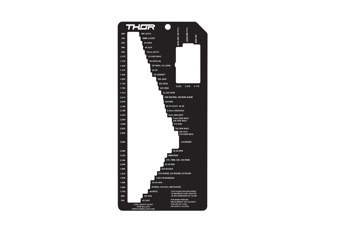 Thor Bullet Case Gauge - TH1201