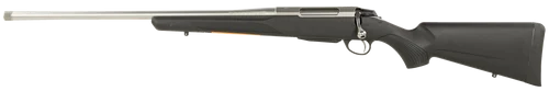 Tikka T3 Lite Full Size 270 WSM 3rd,24.30" Stainless Threaded Barrel, Drilled & Tapped Stainless Steel Receiver, Fixed Black Stock, Left Hand